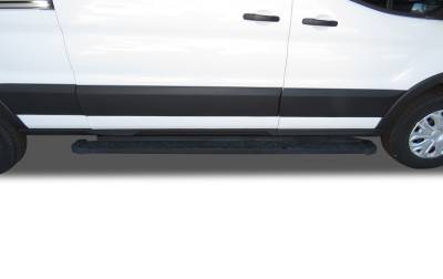 Black Horse Off Road - SPARTAN Running Boards-Black-2022-2026 Ford E-Transit|Black Horse Off Road - Image 17