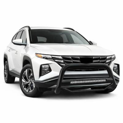 Black Horse Off Road - MAX Beacon Bull Bar-Black-2022-2024 Hyundai Tucson|Black Horse Off Road - Image 3