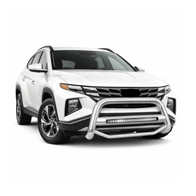 Black Horse Off Road - MAX Beacon Bull Bar-Stainless Steel-2022-2024 Hyundai Tucson|Black Horse Off Road - Image 3