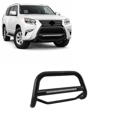MAX Beacon Bull Bar-Black-2014-2020 Lexus GX460|Black Horse Off Road