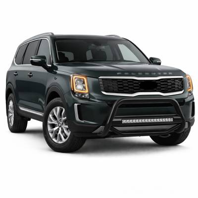 Black Horse Off Road - MAX Beacon Bull Bar-Black-2020-2023 Kia Telluride/2020-2023 Hyundai Palisade|Black Horse Off Road - Image 4