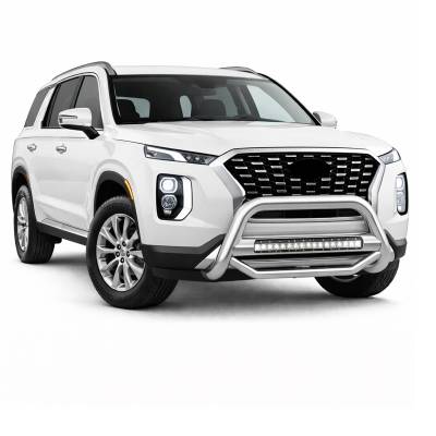 Black Horse Off Road - MAX Beacon Bull Bar-Stainless Steel-2020-2023 Kia Telluride/2020-2023 Hyundai Palisade|Black Horse Off Road - Image 2