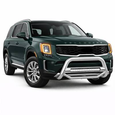 Black Horse Off Road - MAX Beacon Bull Bar-Stainless Steel-2020-2023 Kia Telluride/2020-2023 Hyundai Palisade|Black Horse Off Road - Image 4