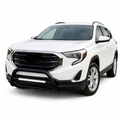 Black Horse Off Road - MAX Beacon Bull Bar-Black-2018-2024 GMC Terrain|2018-2024 Chevrolet Equinox|Black Horse Off Road - Image 2