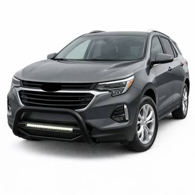 Black Horse Off Road - MAX Beacon Bull Bar-Black-2018-2024 GMC Terrain|2018-2024 Chevrolet Equinox|Black Horse Off Road - Image 3