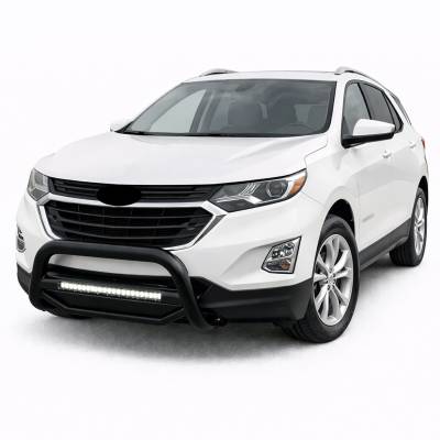 Black Horse Off Road - MAX Beacon Bull Bar-Black-2018-2024 GMC Terrain|2018-2024 Chevrolet Equinox|Black Horse Off Road - Image 5