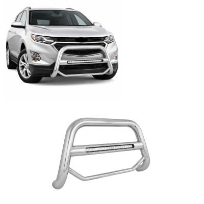MAX Beacon Bull Bar-Stainless Steel-2018-2024 GMC Terrain|2018-2024 Chevrolet Equinox|Black Horse Off Road