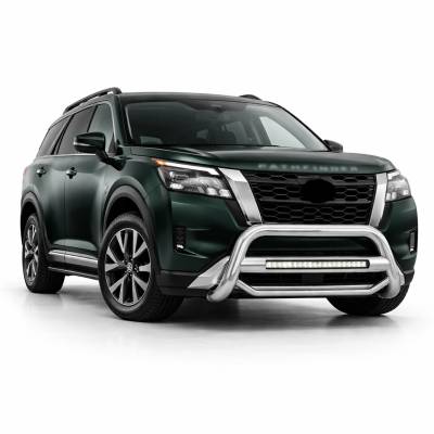 Black Horse Off Road - MAX Beacon Bull Bar-Stainless Steel-2022-2025 Nissan Pathfinder|2022-2024 Infiniti QX60|Black Horse Off Road - Image 4