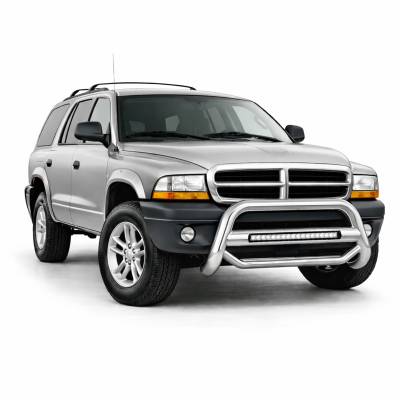 MAX Beacon Bull Bar-Stainless Steel-1998-2004 Dodge Dakota/1998-2003 Dodge Durango|Black Horse Off Road