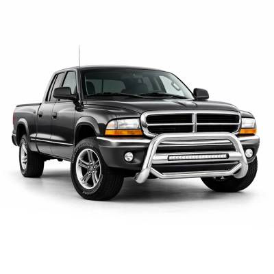 Black Horse Off Road - MAX Beacon Bull Bar-Stainless Steel-1998-2004 Dodge Dakota/1998-2003 Dodge Durango|Black Horse Off Road - Image 4