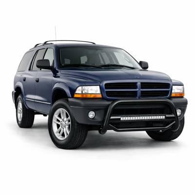 Black Horse Off Road - MAX Beacon Bull Bar-Black-2004-2009 Dodge Durango/2007-2009 Chrysler Aspen|Black Horse Off Road - Image 2