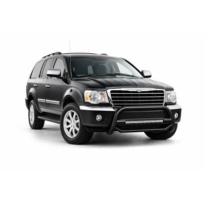 Black Horse Off Road - MAX Beacon Bull Bar-Black-2004-2009 Dodge Durango/2007-2009 Chrysler Aspen|Black Horse Off Road - Image 4