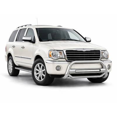 Black Horse Off Road - MAX Beacon Bull Bar-Stainless Steel-2004-2009 Dodge Durango/2007-2009 Chrysler Aspen|Black Horse Off Road - Image 3