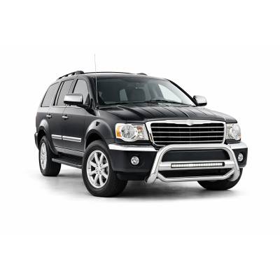 Black Horse Off Road - MAX Beacon Bull Bar-Stainless Steel-2004-2009 Dodge Durango/2007-2009 Chrysler Aspen|Black Horse Off Road - Image 5