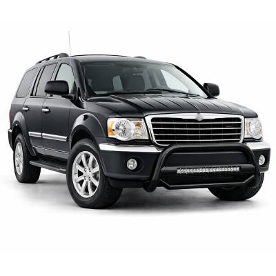 Black Horse Off Road - MAX Beacon Bull Bar-Black-2007-2009 Chrysler Aspen/2004-2009 Dodge Durango|Black Horse Off Road - Image 4