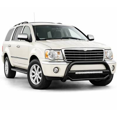 Black Horse Off Road - MAX Beacon Bull Bar-Black-2007-2009 Chrysler Aspen/2004-2009 Dodge Durango|Black Horse Off Road - Image 5