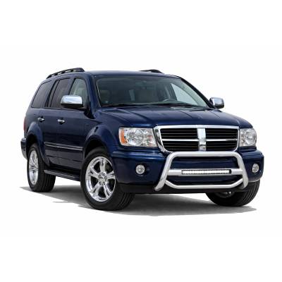 MAX Beacon Bull Bar-Stainless Steel-2007-2009 Chrysler Aspen/2004-2009 Dodge Durango|Black Horse Off Road