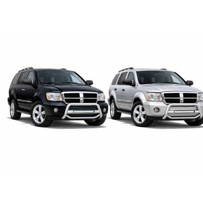 Black Horse Off Road - MAX Beacon Bull Bar-Stainless Steel-2007-2009 Chrysler Aspen/2004-2009 Dodge Durango|Black Horse Off Road - Image 5