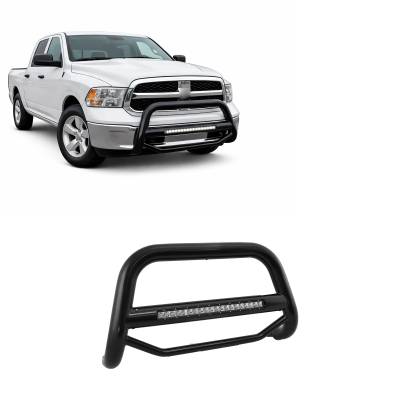 Black Horse Off Road - MAX Beacon Bull Bar-Black-2019-2020 Ram 1500 Classic/2011-2018 Ram 1500/2009-2010 Dodge Ram 1500|Black Horse Off Road - Image 2