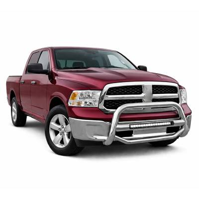 Black Horse Off Road - MAX Beacon Bull Bar-Stainless Steel-2019-2020 Ram 1500 Classic/2011-2018 Ram 1500/2009-2010 Dodge Ram 1500|Black Horse Off Road - Image 2
