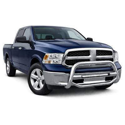 Black Horse Off Road - MAX Beacon Bull Bar-Stainless Steel-2019-2020 Ram 1500 Classic/2011-2018 Ram 1500/2009-2010 Dodge Ram 1500|Black Horse Off Road - Image 4