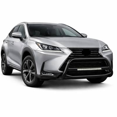 Black Horse Off Road - MAX Beacon Bull Bar-Black-2015-2018 Lexus NX200T/2019-2021 Lexus NX300/2015-2021 Lexus NX300H|Black Horse Off Road - Image 2