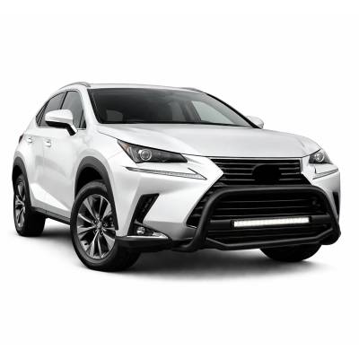 Black Horse Off Road - MAX Beacon Bull Bar-Black-2015-2018 Lexus NX200T/2019-2021 Lexus NX300/2015-2021 Lexus NX300H|Black Horse Off Road - Image 3