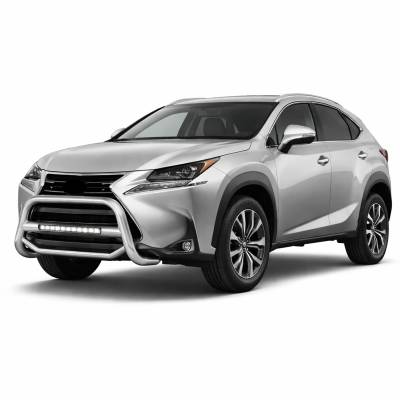 Black Horse Off Road - MAX Beacon Bull Bar-Stainless Steel-2015-2018 Lexus NX200T/2019-2021 Lexus NX300/2015-2021 Lexus NX300H|Black Horse Off Road - Image 2