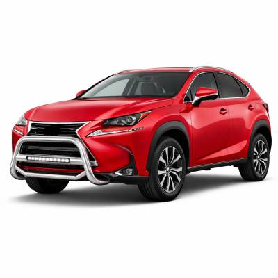 Black Horse Off Road - MAX Beacon Bull Bar-Stainless Steel-2015-2018 Lexus NX200T/2019-2021 Lexus NX300/2015-2021 Lexus NX300H|Black Horse Off Road - Image 3