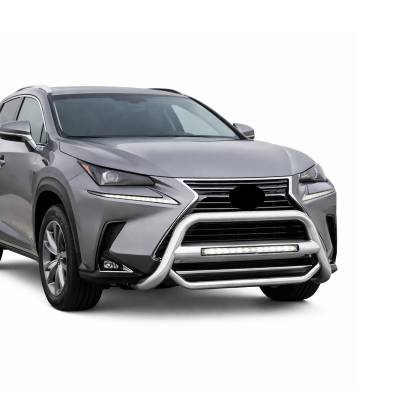 Black Horse Off Road - MAX Beacon Bull Bar-Stainless Steel-2015-2018 Lexus NX200T/2019-2021 Lexus NX300/2015-2021 Lexus NX300H|Black Horse Off Road - Image 4