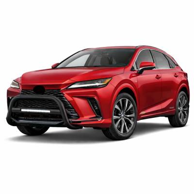Black Horse Off Road - Max Beacon Bull Bar-Black-2023-2024-Lexus RX350 | Black Horse Off Road - Image 2