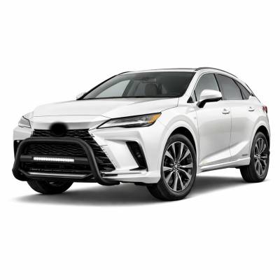 Black Horse Off Road - Max Beacon Bull Bar-Black-2023-2024-Lexus RX350 | Black Horse Off Road - Image 3