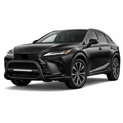 Black Horse Off Road - Max Beacon Bull Bar-Black-2023-2024-Lexus RX350 | Black Horse Off Road - Image 4