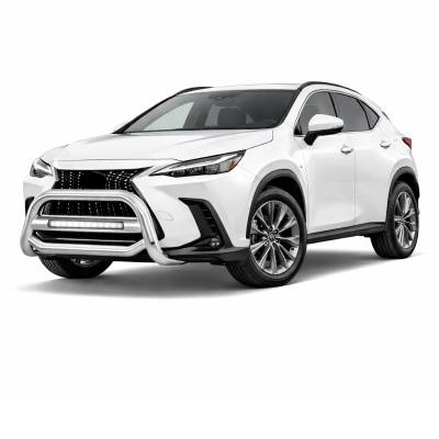 Black Horse Off Road - Max Beacon Bull Bar-Stainless Steel-2023-2024-Lexus NX | Black Horse Off Road - Image 2
