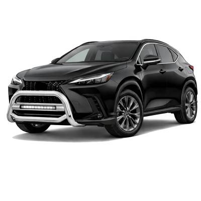 Black Horse Off Road - Max Beacon Bull Bar-Stainless Steel-2023-2024-Lexus NX | Black Horse Off Road - Image 3