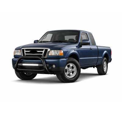 Black Horse Off Road - MAX Beacon Bull Bar-Black-2001-2008 Ford Ranger/2001-2010 Mazda B2300|Black Horse Off Road - Image 4