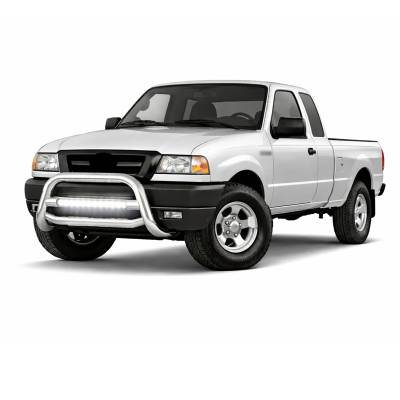 Black Horse Off Road - MAX Beacon Bull Bar-Stainless Steel-2001-2008 Ford Ranger/2001-2010 Mazda B2300|Black Horse Off Road - Image 2