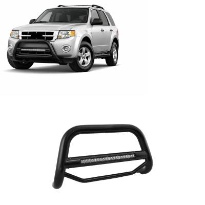Black Horse Off Road - MAX Beacon Bull Bar-Black-2008-2012 Ford Escape/2008-2011 Mazda Tribute/2008-2011 Mercury Mariner|Black Horse Off Road - Image 2