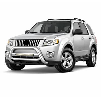Black Horse Off Road - MAX Beacon Bull Bar-Stainless Steel-2008-2012 Ford Escape/2008-2011 Mazda Tribute/2008-2011 Mercury Mariner|Black Horse Off Road - Image 3