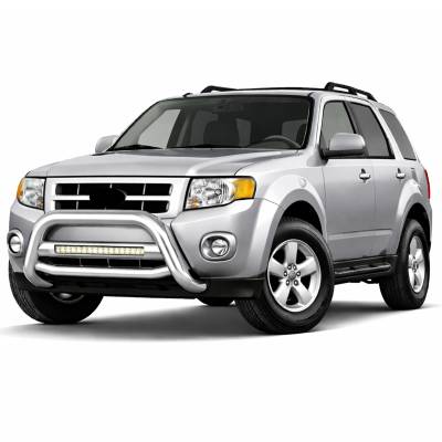 Black Horse Off Road - MAX Beacon Bull Bar-Stainless Steel-2008-2012 Ford Escape/2008-2011 Mazda Tribute/2008-2011 Mercury Mariner|Black Horse Off Road - Image 5