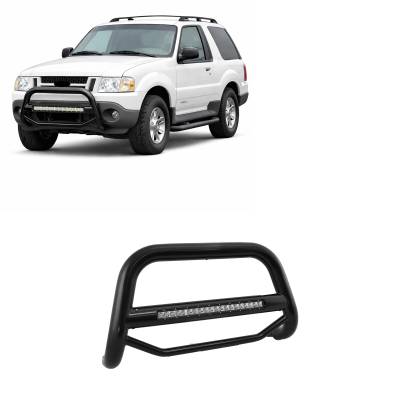 Black Horse Off Road - MAX Beacon Bull Bar-Black-2001-2003 Ford Explorer Sport/2001-2005 Ford Explorer Sport Trac|Black Horse Off Road - Image 2