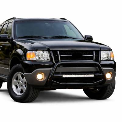 Black Horse Off Road - MAX Beacon Bull Bar-Black-2001-2003 Ford Explorer Sport/2001-2005 Ford Explorer Sport Trac|Black Horse Off Road - Image 3