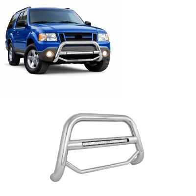 MAX Beacon Bull Bar-Stainless Steel-2001-2003 Ford Explorer Sport/2001-2005 Ford Explorer Sport Trac|Black Horse Off Road