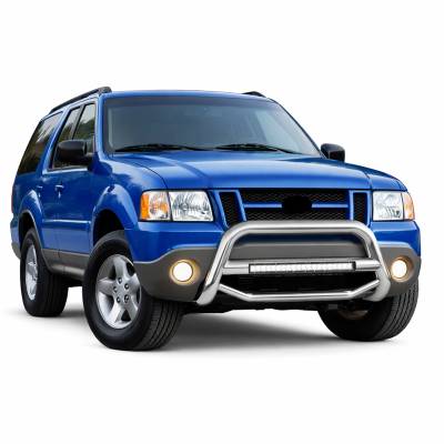 Black Horse Off Road - MAX Beacon Bull Bar-Stainless Steel-2001-2003 Ford Explorer Sport/2001-2005 Ford Explorer Sport Trac|Black Horse Off Road - Image 2