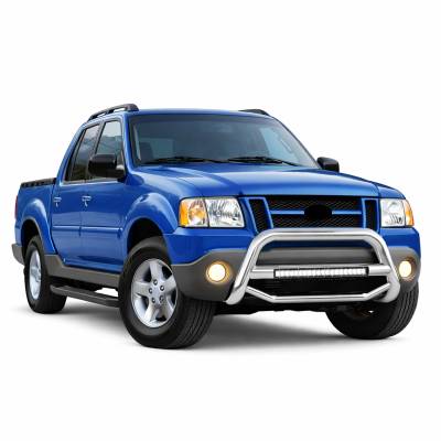 Black Horse Off Road - MAX Beacon Bull Bar-Stainless Steel-2001-2003 Ford Explorer Sport/2001-2005 Ford Explorer Sport Trac|Black Horse Off Road - Image 3