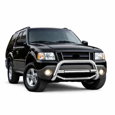 Black Horse Off Road - MAX Beacon Bull Bar-Stainless Steel-2001-2003 Ford Explorer Sport/2001-2005 Ford Explorer Sport Trac|Black Horse Off Road - Image 6