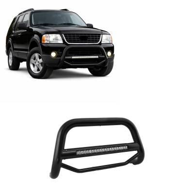 Black Horse Off Road - MAX Beacon Bull Bar-Black-2002-2005 Ford Explorer/2002-2005 Mercury Mountaineer|Black Horse Off Road - Image 2