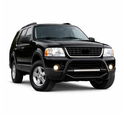 Black Horse Off Road - MAX Beacon Bull Bar-Black-2002-2005 Ford Explorer/2002-2005 Mercury Mountaineer|Black Horse Off Road - Image 3