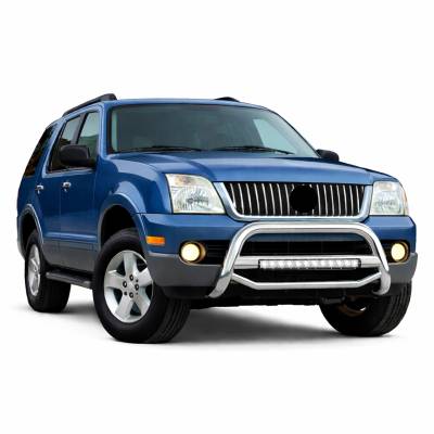 Black Horse Off Road - MAX Beacon Bull Bar-Stainless Steel-2002-2005 Ford Explorer/2002-2005 Mercury Mountaineer|Black Horse Off Road - Image 5