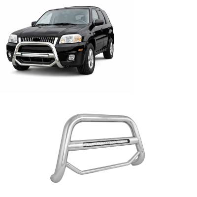 MAX Beacon Bull Bar-Stainless Steel-2001-2007 Ford Escape/2001-2006 Mazda Tribute/2005-2007 Mercury Mariner|Black Horse Off Road